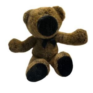 Mr. Beeps Bear Plush Vtg 80s Big-Nose Stuffed Teddy Plush - North American Bear